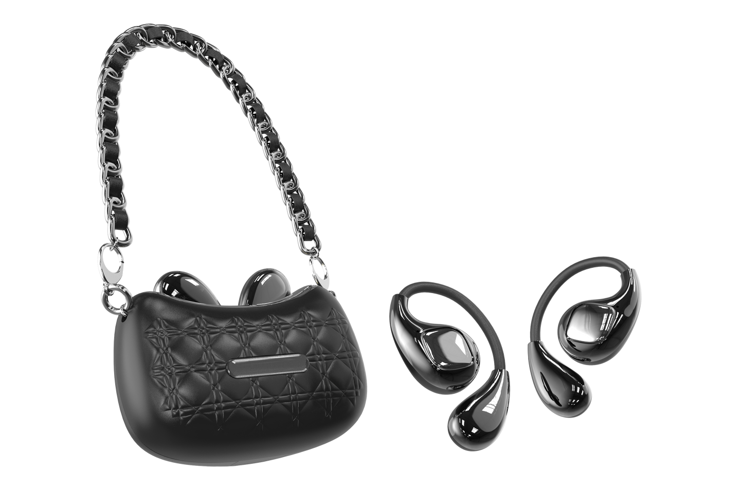 HDEB-OWS003 Bluetooth Earphone Sport Noise Cancelling Ai Translator Microphone Boat Wireless Handbag TWS Earbuds