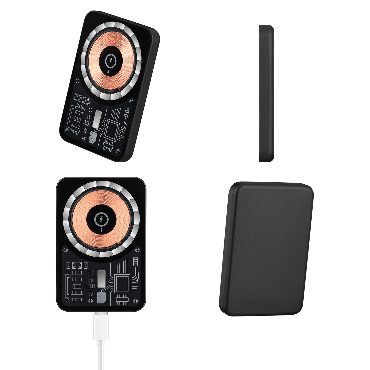WLC-C045-XF 15W Fast Wireless Magnetic Car Charger