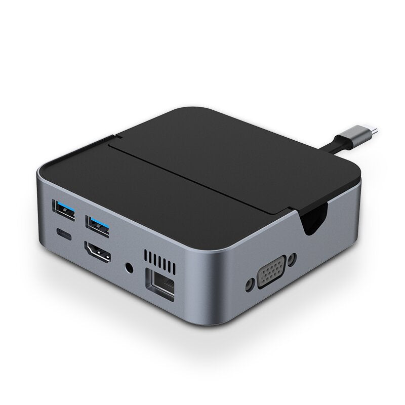 WLC-D023-LC 9-in-1 high-speed pass-through charging with Power Delivery USB-C Hub
