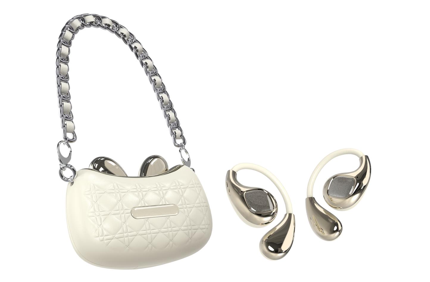 HDEB-OWS003 Bluetooth Earphone Sport Noise Cancelling Ai Translator Microphone Boat Wireless Handbag TWS Earbuds