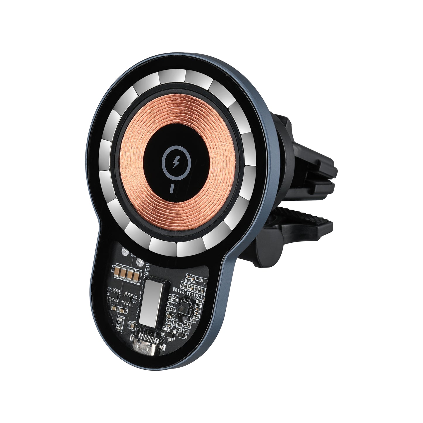 WLC-C044-XF 15W Fast Wireless Magnetic Car Charger