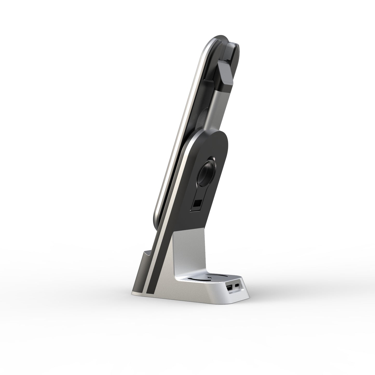 WLC-L015-HY 7-in-1 Wireless Charging Station with Desk Lamp & Alarm Clock