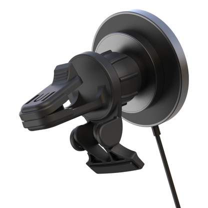 WLC-C025-HY 2-in-1 15W Fast Wireless Magnetic Car Charger