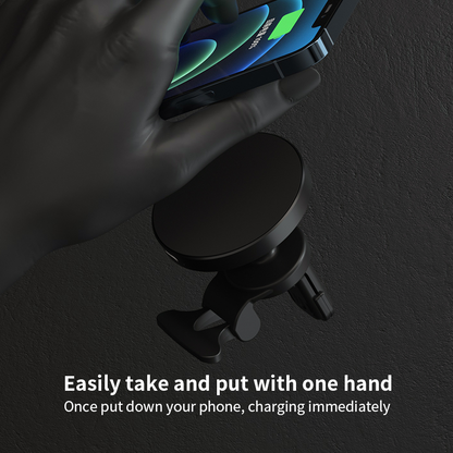 WLC-C026-AD 15W Fast Wireless Magnetic Car Charger