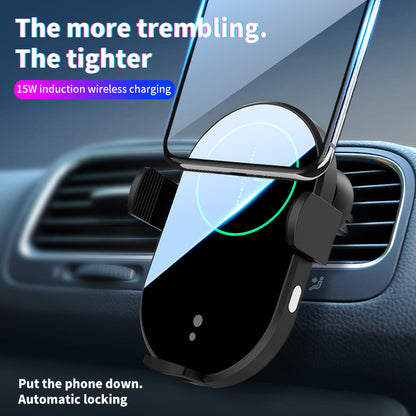 WLC-C024-HY 15W Fast Wireless Auto Clamping Car Charger
