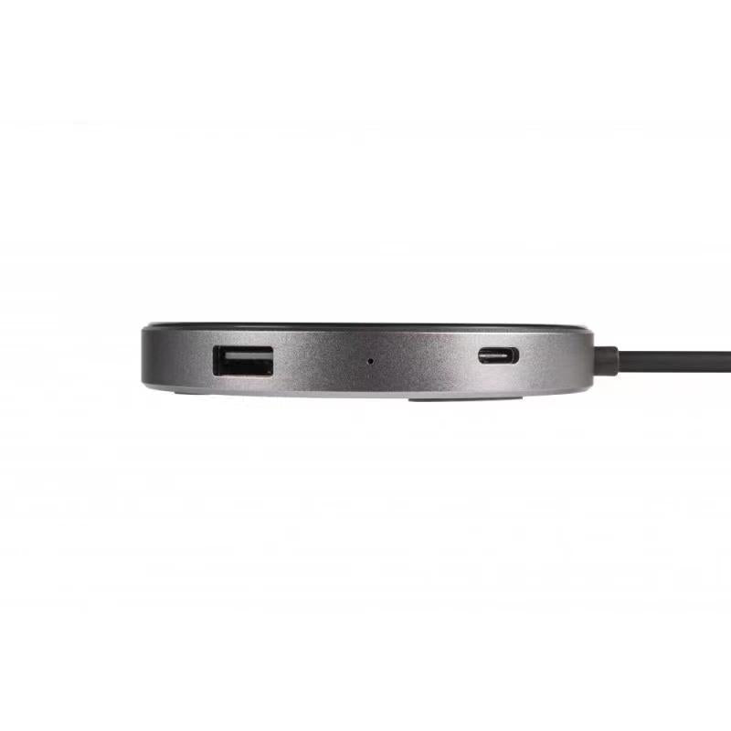 WLC-D028-YZ 5-in-1 high-speed pass-through charging with Power Delivery USB-C Hub
