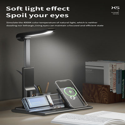 WLC-L029-YT Multiple Desk Lamp Wireless Charger station