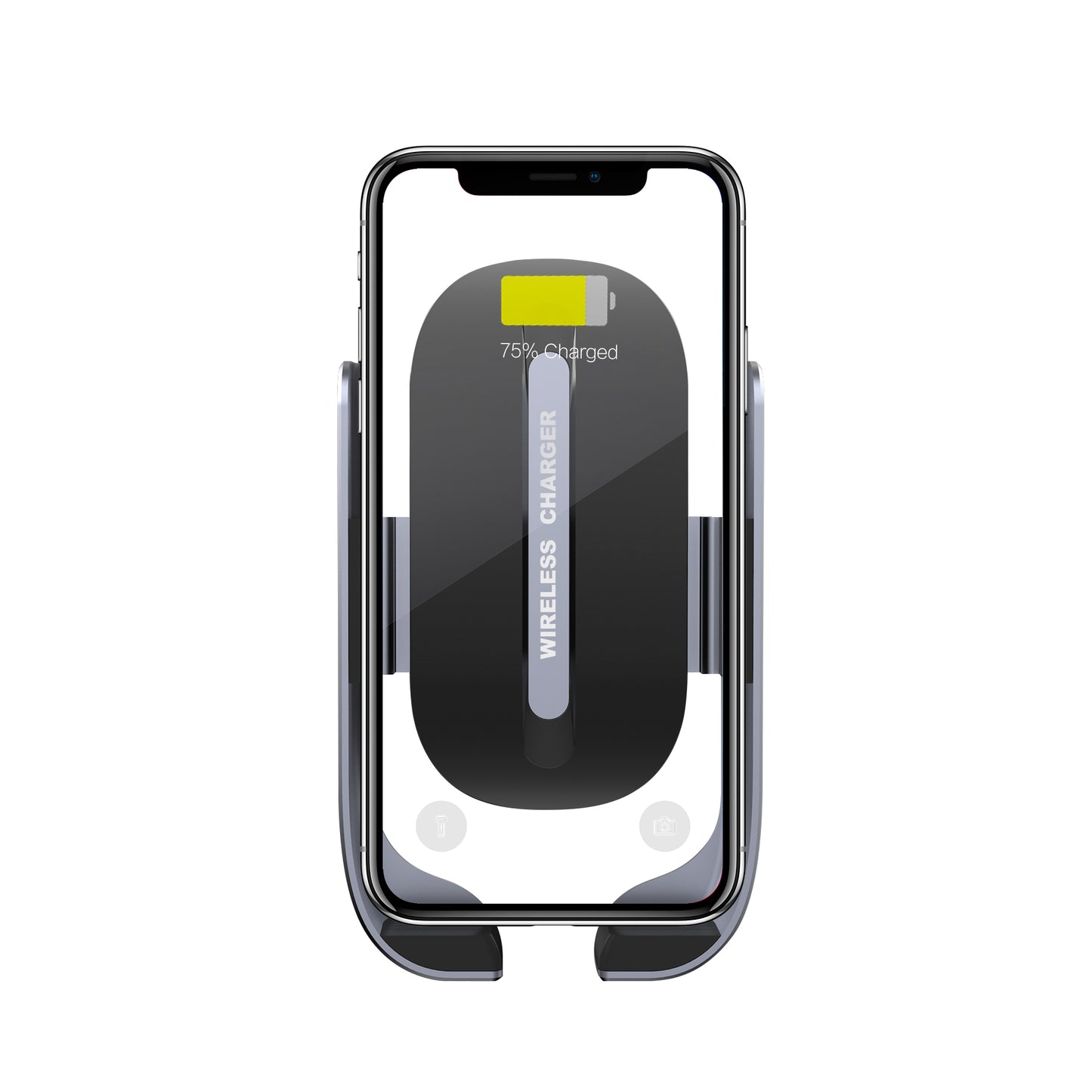 WLC-C027-LT 15W Fast Wireless Clamping Car Charger