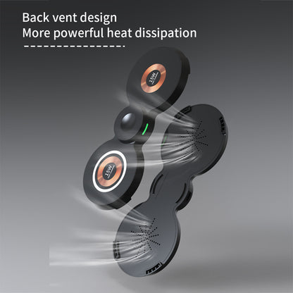 WLC-M002-HY 3-in-1 Unique Ultra-thin Magnetic Wireless Charger Tray