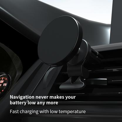 WLC-C026-AD 15W Fast Wireless Magnetic Car Charger