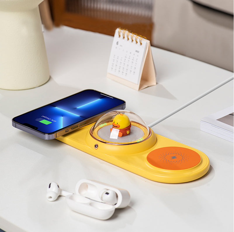 WLC-M009-AD IP Co-Branded Wireless 2-in-1 Stand with Night Light
